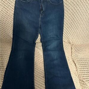 Levi's 512 Bootcut Dark Blue  Women's Jeans Size 10